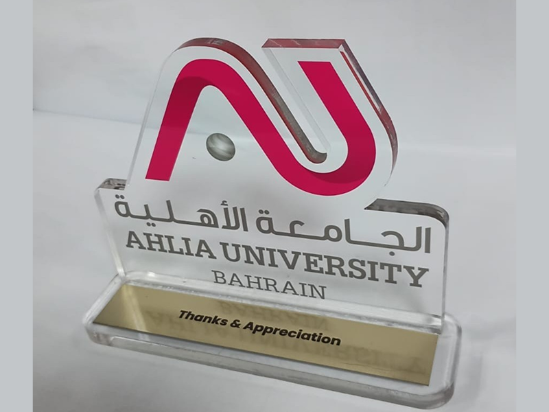Acrylic Trophies Fabrication