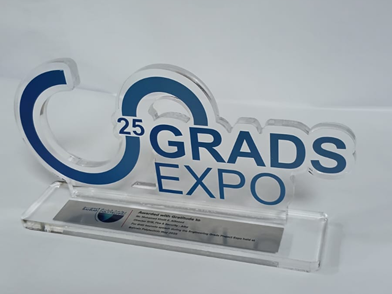 Acrylic Trophies Fabrication